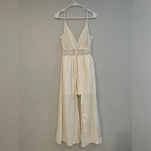 NWT Zara‎ Combination Dentelle Lace Romper Dress S - Picture 4 of 12